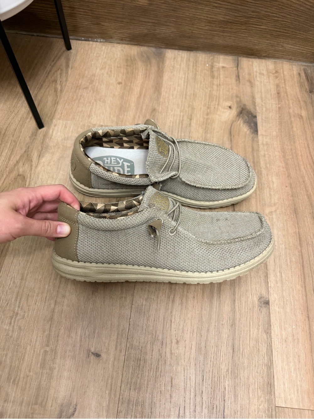 Hey Dude Men's Wally Sox slip-on shoes Sz 10